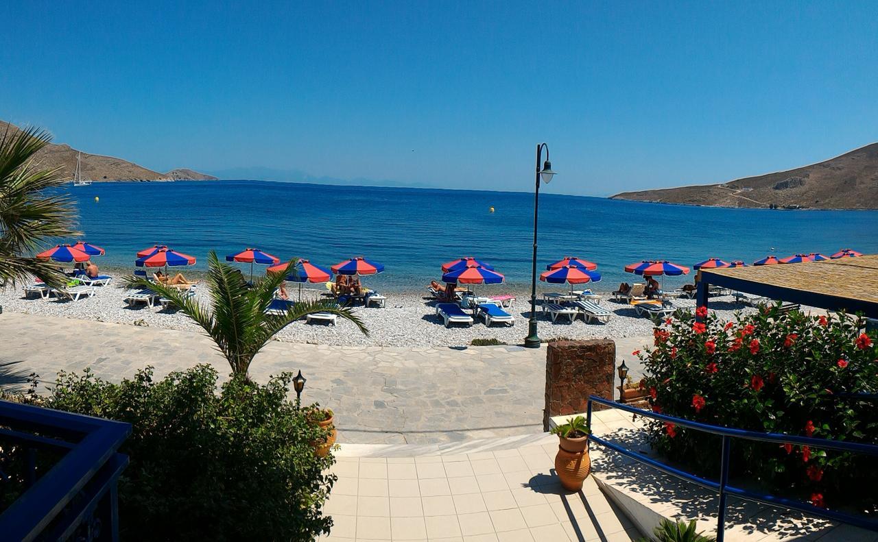 Hotel Eleni Beach Livadia  Zewnętrze zdjęcie